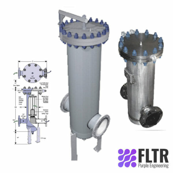 Particulate Filters to 285 PSIG - FLTR Purple Engineering