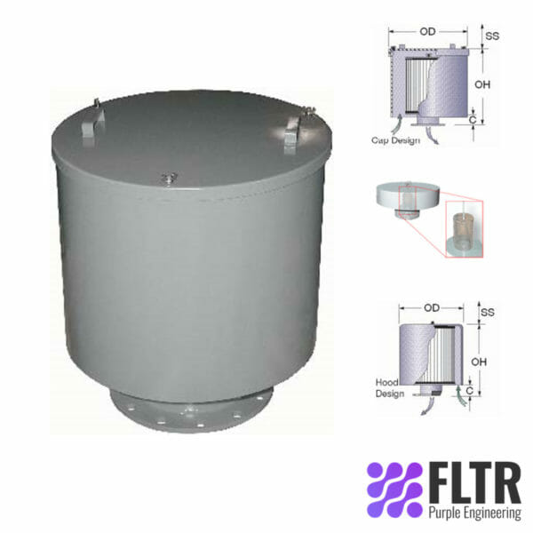 Classic Air Intakes - FLTR - Purple Engineering