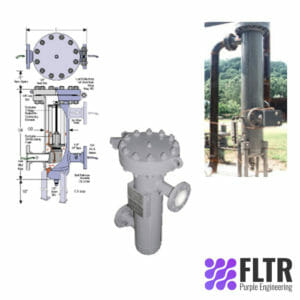 Coalescing Filters to 740 PSIG- FLTR Purple Engineering
