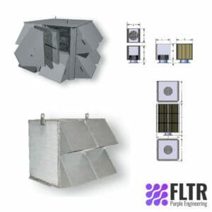 One Stage Panel Filters - FLTR - Purple Engineering