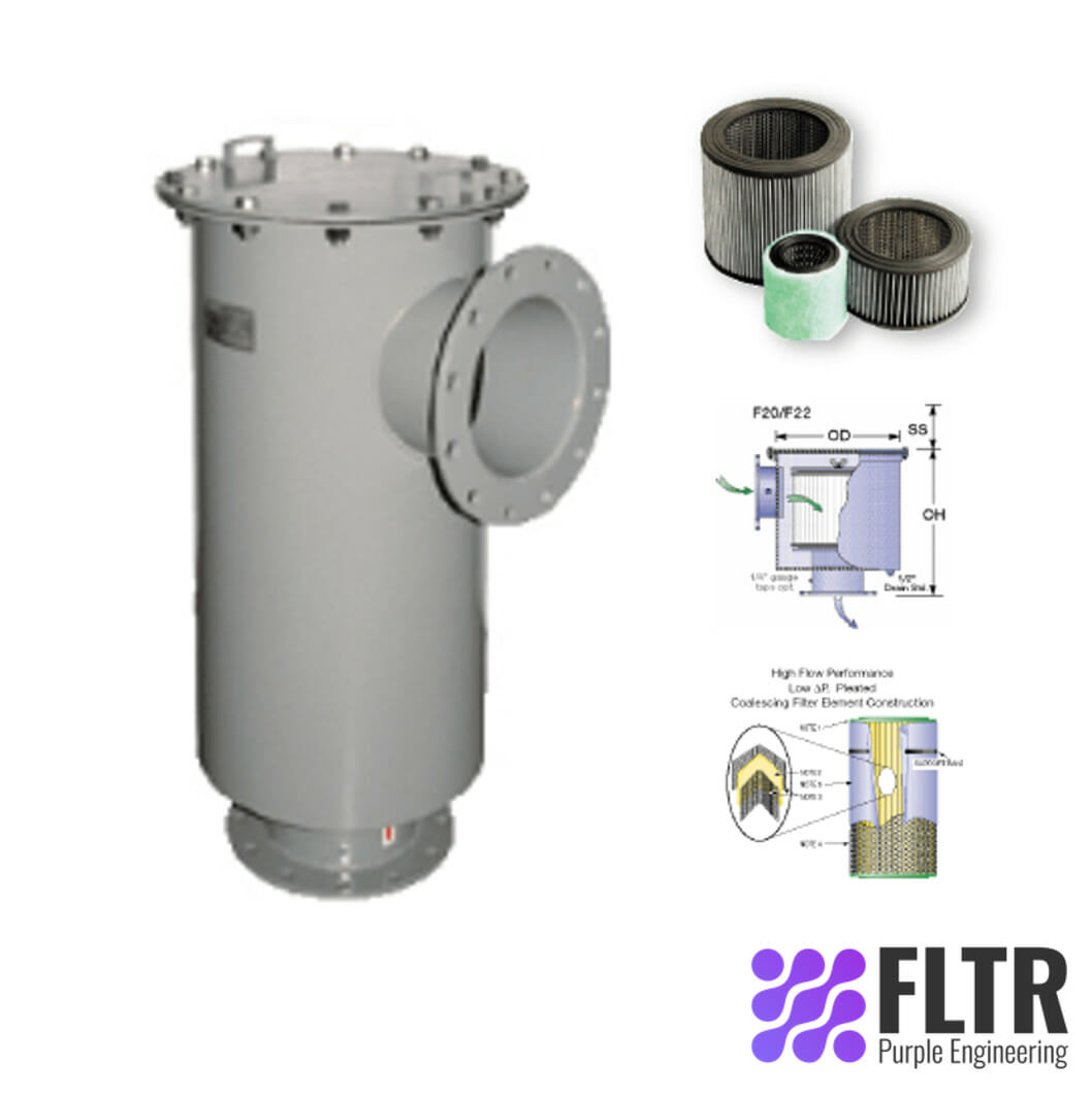 Side Arm Air & Gas Filters