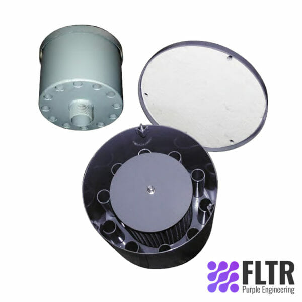 Tube Silenced Air Intake Filter - FLTR - Purple Engineering