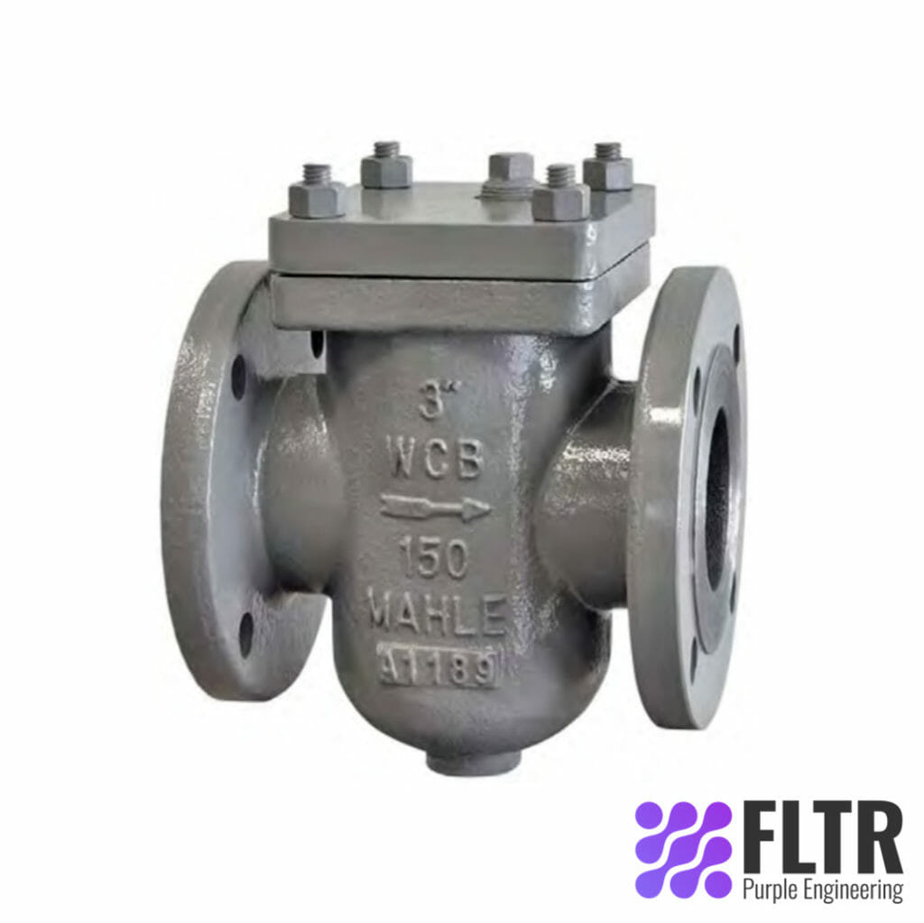 KNW Series ANSI 150 Class Basket Strainer Housings - FLTR - Purple Engineering