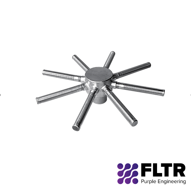 Wedge wire lateral assemblies - FLTR - Purple Engineering