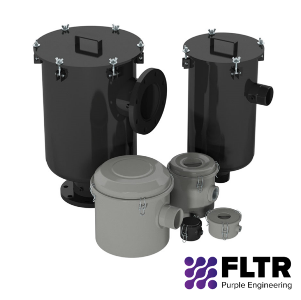 CSL Series: Right Angle Inlet Vacuum Filters - FLTR