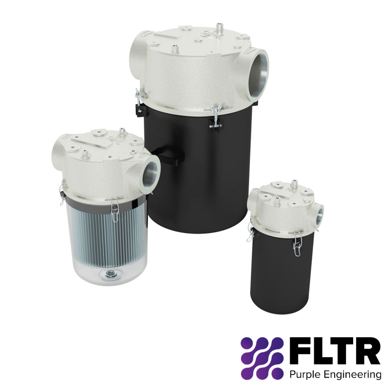 JST JCT Series Cold Trap for Vacuum Pumps - FLTR - Purple Engineering