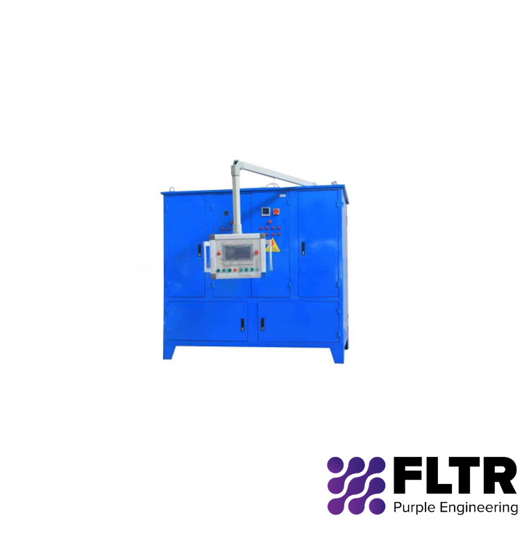 Automatic oil filling machine - FLTR - Purple Engineering