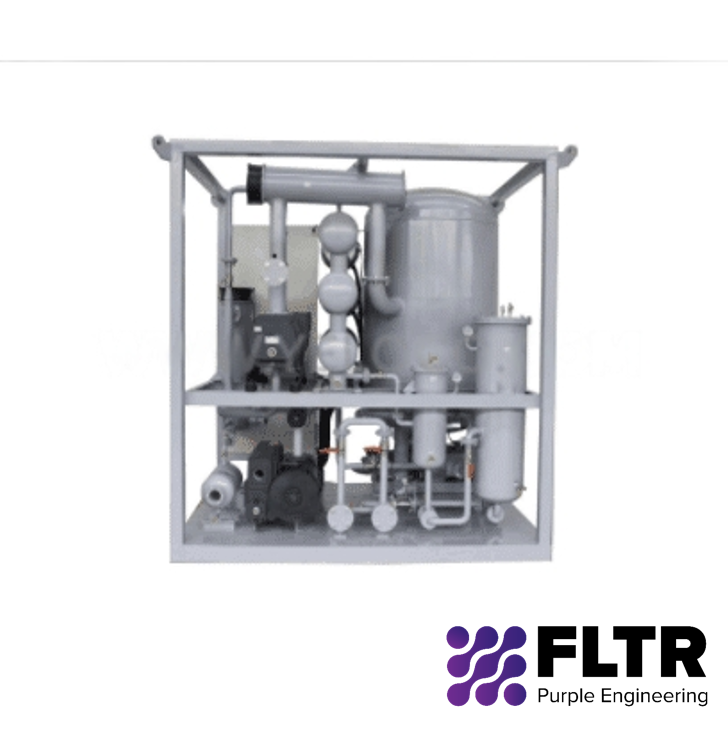 Double-stage vacuum transformer oil filtration machine series YH-ZYD - FLTR - Purple Engineering