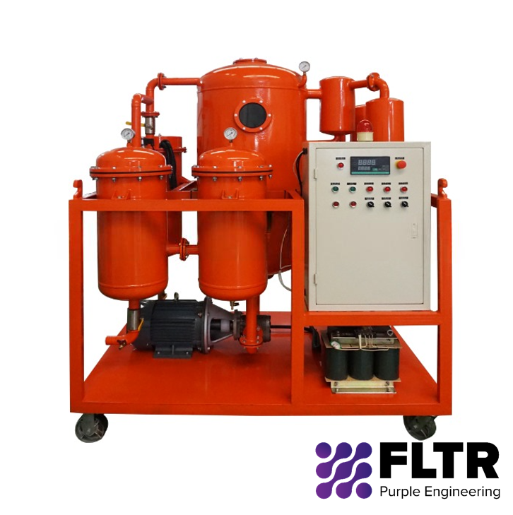 Portable transformer oil purification series