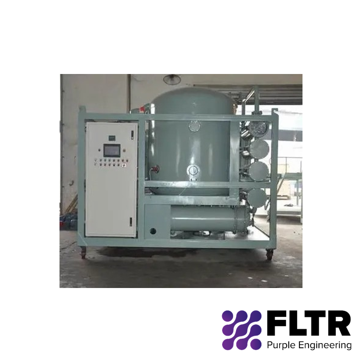 Ultra-high voltage transformer oil purifier machine for more than 350KV - FLTR - Purple Engineering