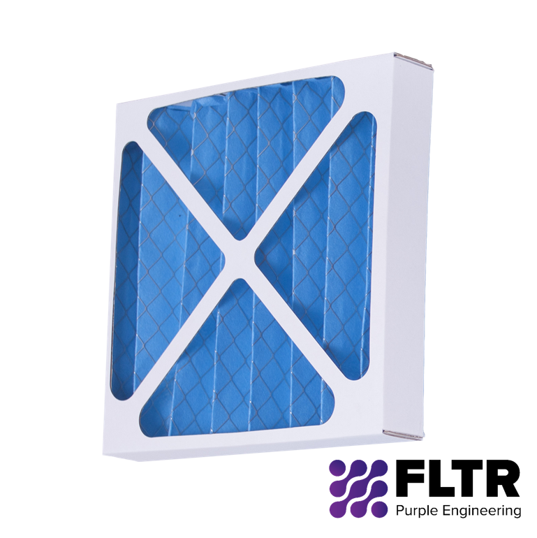 DAWN PREFILTER CARDBOARD FRAME - FLTR - Purple Engineering